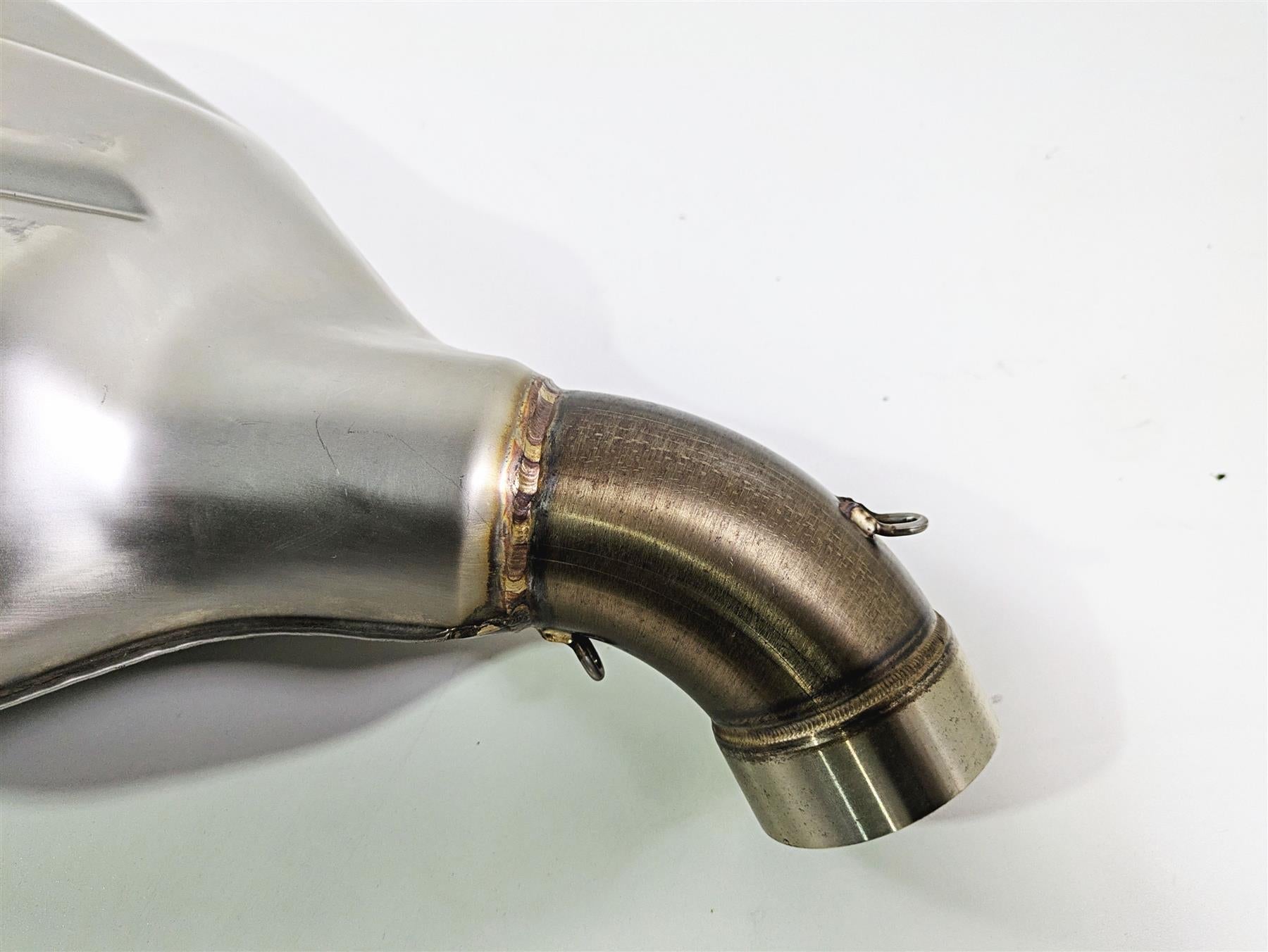 2012 Mv Agusta F4 RR Corse Inox Pipes RG4 Exhaust Muffler B3680 RRSC015 {{ shop.shopifyCountryName }} - Mototech271