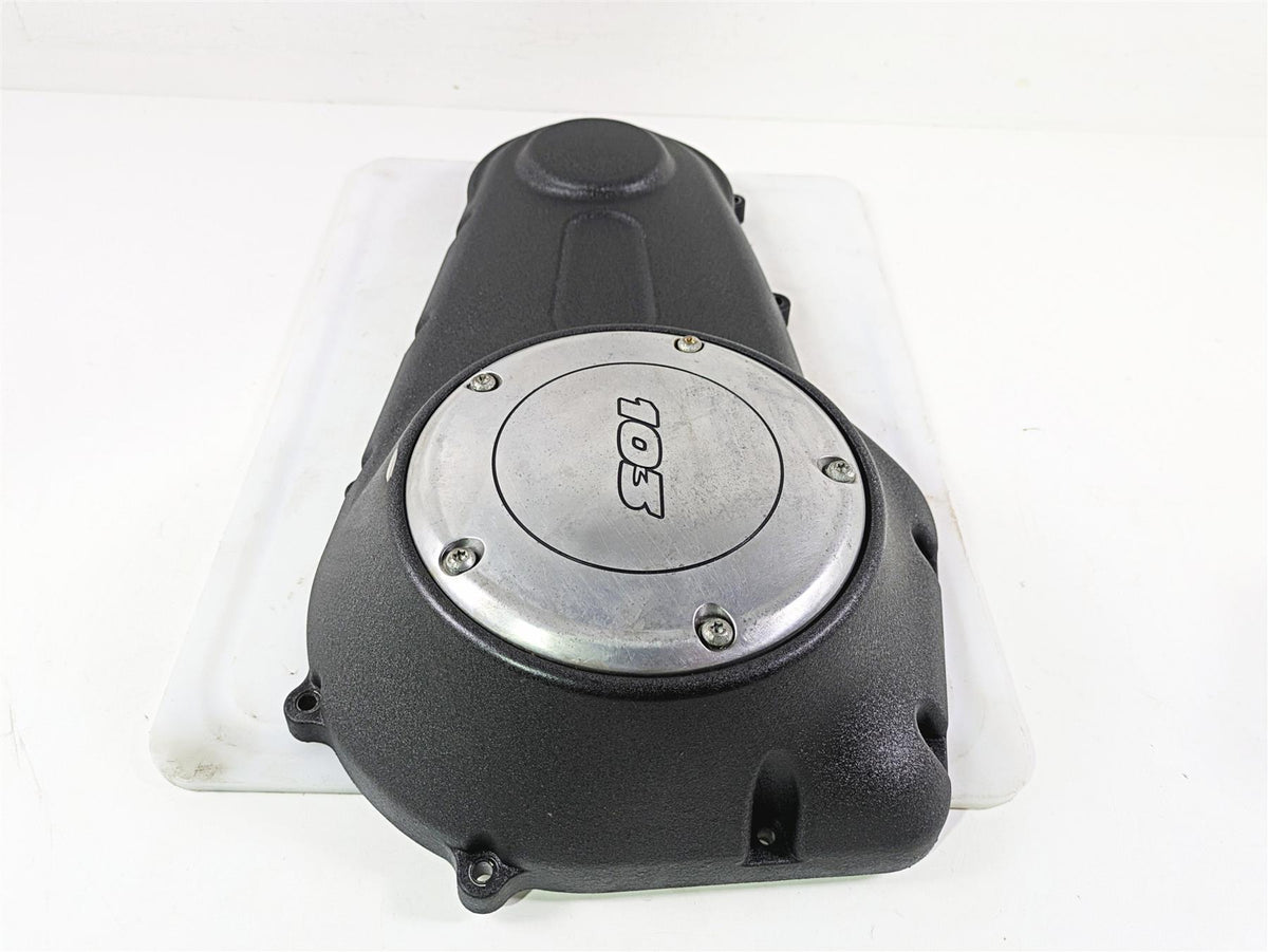2015 Harley FXDF Dyna Fat Bob Outer Primary Drive Clutch Cover 60784-06 {{ shop.shopifyCountryName }} - Mototech271