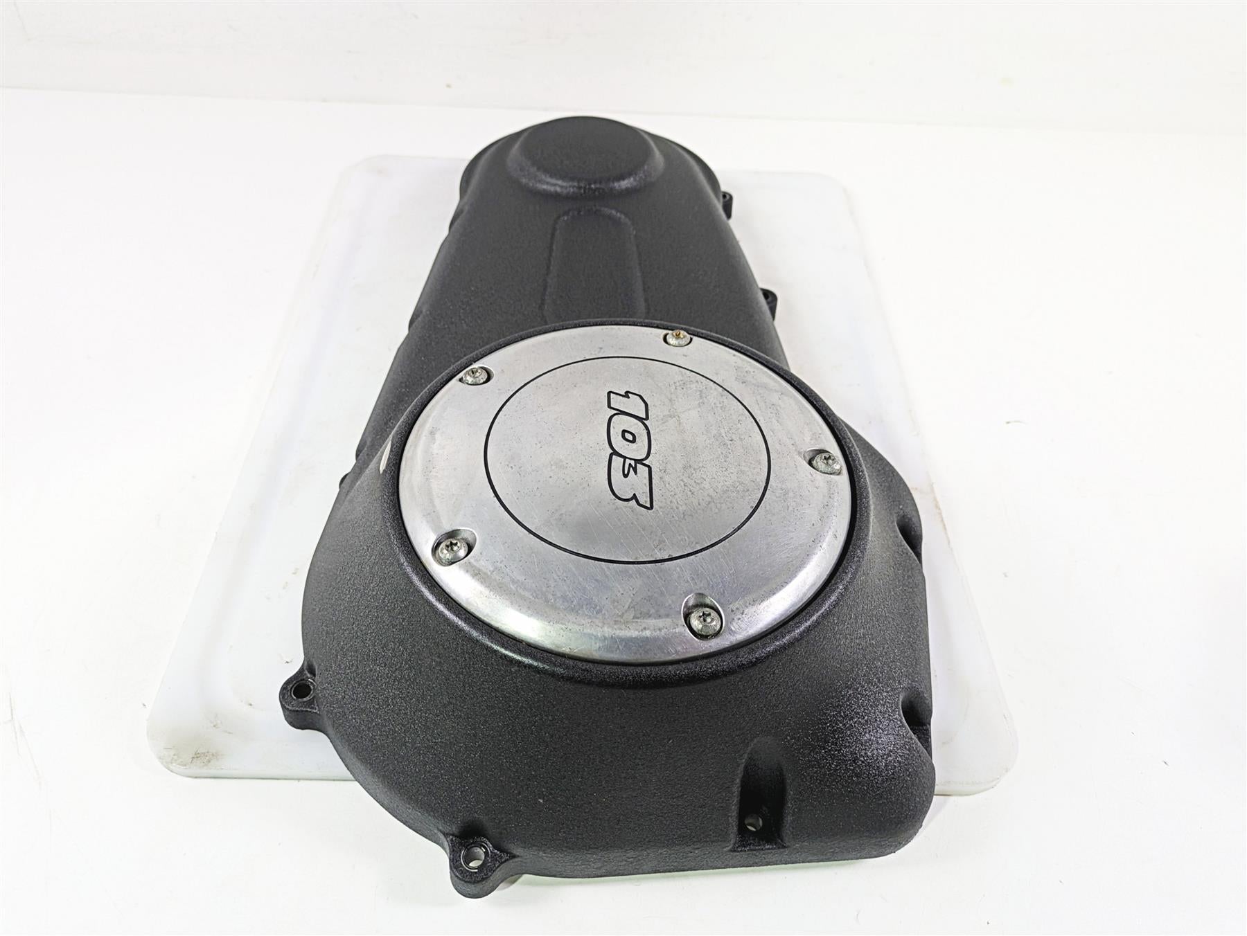 2015 Harley FXDF Dyna Fat Bob Outer Primary Drive Clutch Cover 60784-06 {{ shop.shopifyCountryName }} - Mototech271
