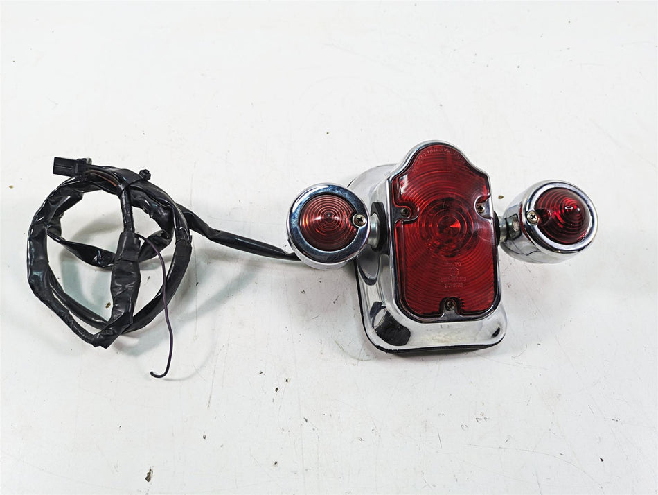 2000 Harley FXSTS Softail Springer Rear Tombstone Tail Light Blinker Set {{ shop.shopifyCountryName }} - Mototech271