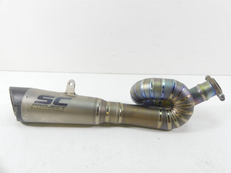 2018 Triumph Street Triple 765RS SC Project S1 Exhaust Pipe Muffler T18B-LT41T {{ shop.shopifyCountryName }} - Mototech271