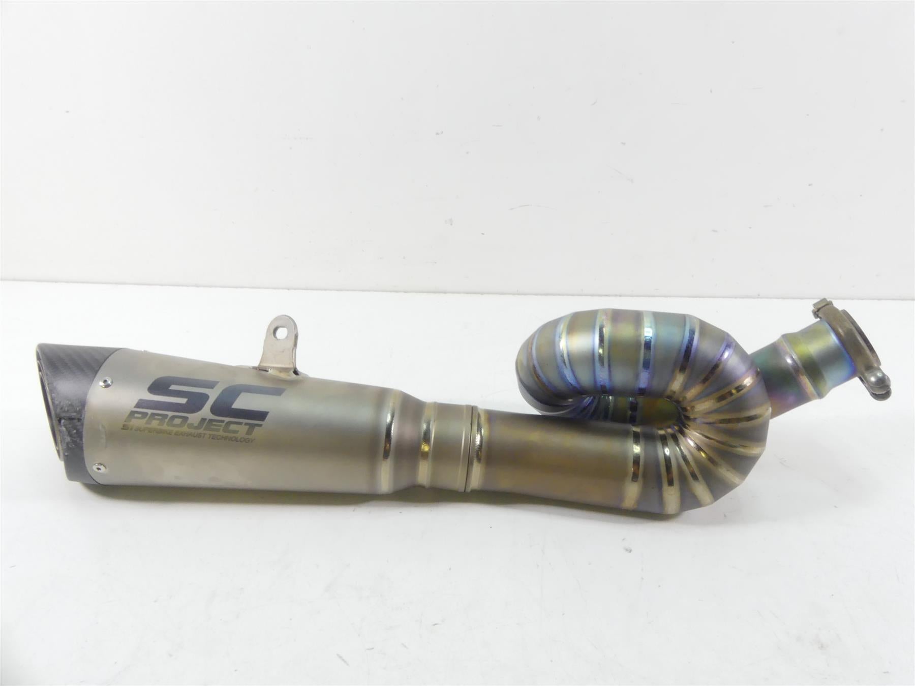 2018 Triumph Street Triple 765RS SC Project S1 Exhaust Pipe Muffler T18B-LT41T | Mototech271