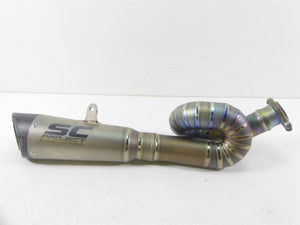 2018 Triumph Street Triple 765RS SC Project S1 Exhaust Pipe Muffler T18B-LT41T | Mototech271