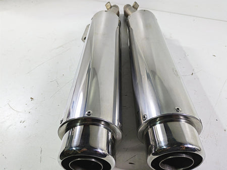 2014 Moto Guzzi California 1400 Touring Mistral Exhaust Muffler Set 300038522H {{ shop.shopifyCountryName }} - Mototech271