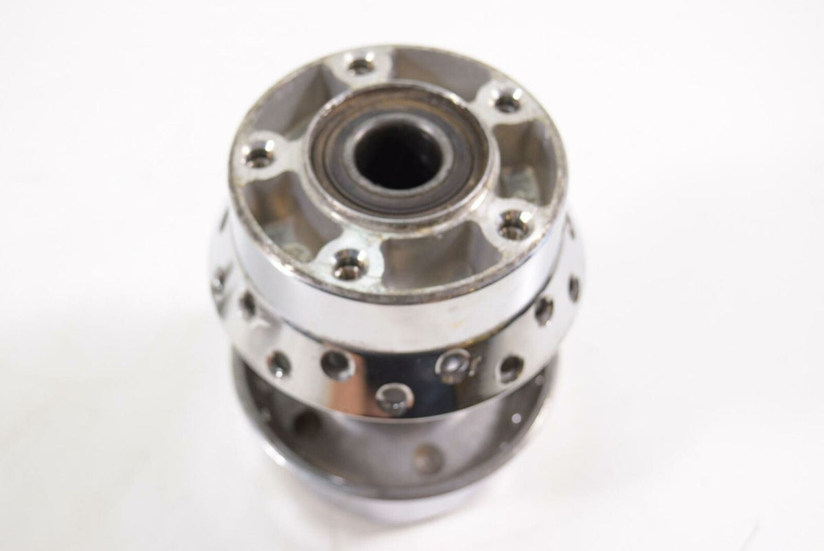 2000 Harley Touring FLHR Road King Chrome Front Center Wheel Hub 40988-00 {{ shop.shopifyCountryName }} - Mototech271
