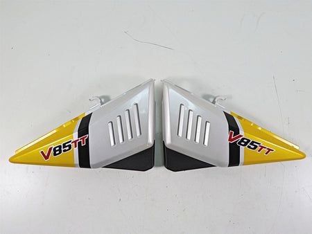 2020 Moto Guzzi V85 TT Adventure Triangle Side Cover Yellow Sahara 2H003214000Z1 {{ shop.shopifyCountryName }} - Mototech271