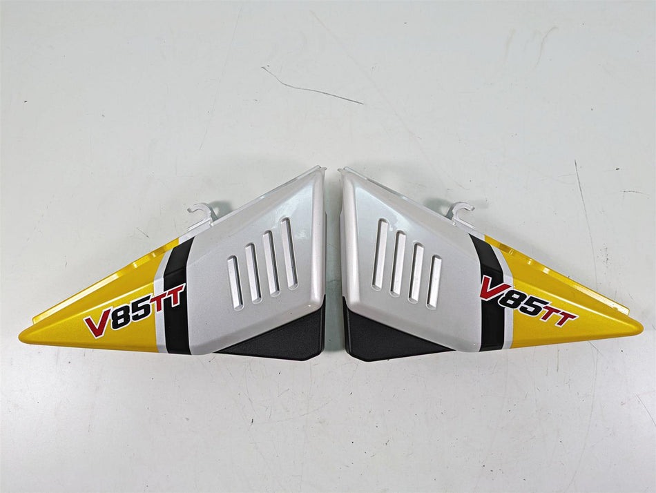 2020 Moto Guzzi V85 TT Adventure Triangle Side Cover Yellow Sahara 2H003214000Z1 {{ shop.shopifyCountryName }} - Mototech271