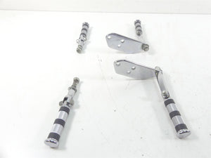 2000 Harley Dyna FXR4 CVO Super Glide Front Rear Footpeg Foot Peg Set 50639-81