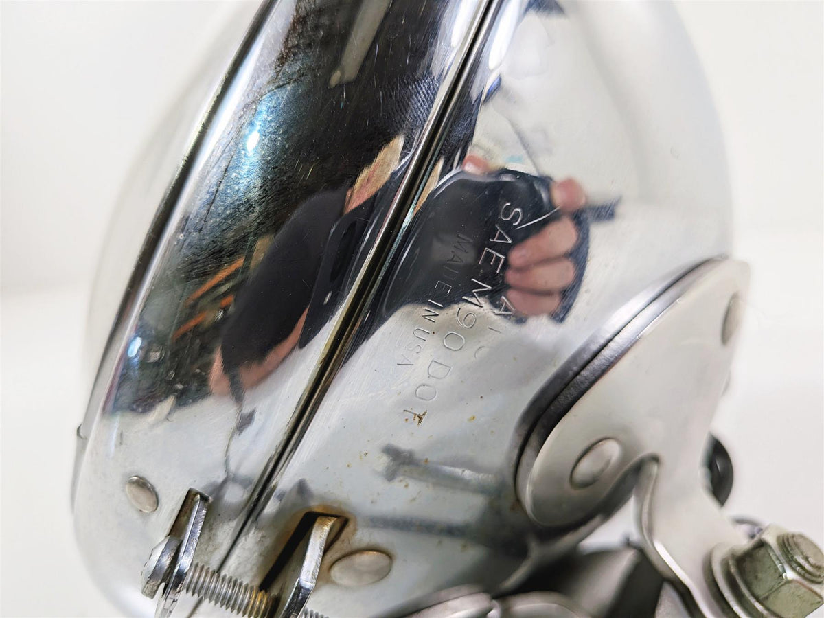 2005 Harley Softail FLSTFSE CVO Fat Boy Headlight Lamp & Chrome Bucket 67903-00A-Mototech271