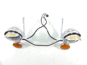 2010 Harley Touring FLHRC Road King Front Spotlight Blinker Bar -Read 68712-94A | Mototech271