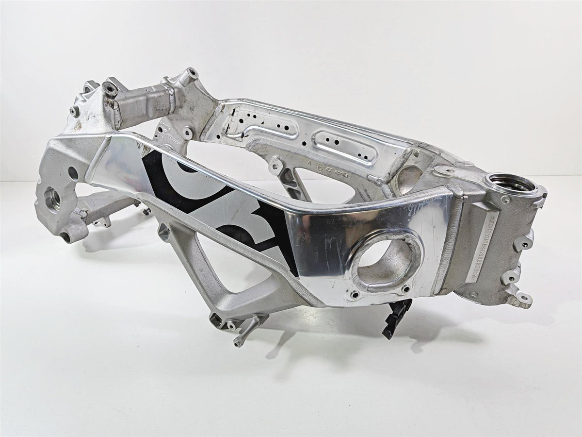 2016 Aprilia RSV 1100 Tuono V4 Factory Straight Main Frame Chassis Texas Salvage Title 858766 {{ shop.shopifyCountryName }} - Mototech271