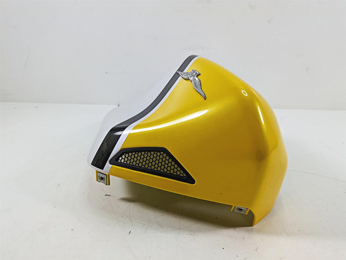 2020 Moto Guzzi V85 TT Adventure Left Tank Cover Yellow Sahara 2H003246000Z1 {{ shop.shopifyCountryName }} - Mototech271