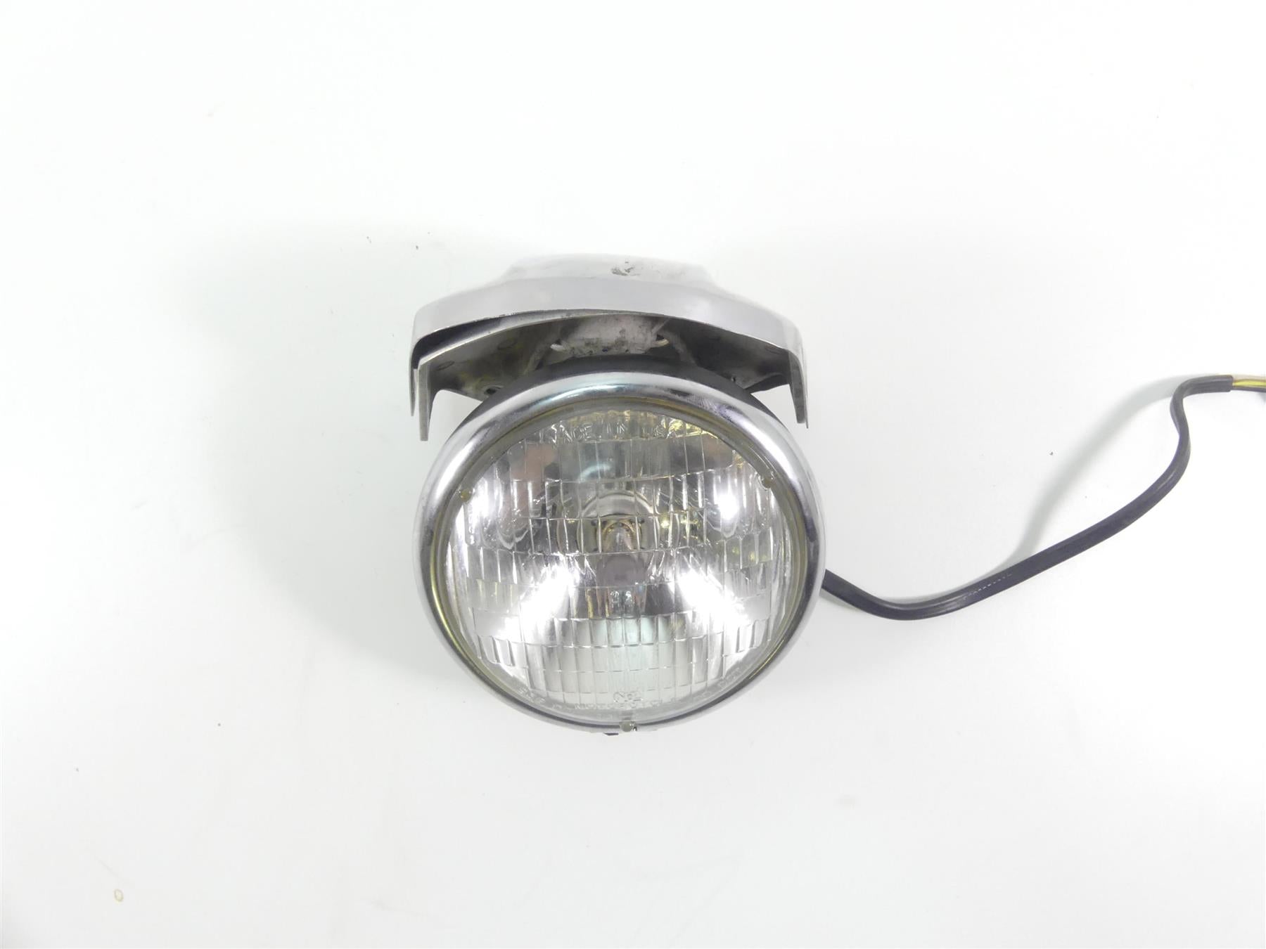 1999 Harley Dyna FXDL Low Rider Headlight Head Light & Visor 67733-91A {{ shop.shopifyCountryName }} - Mototech271