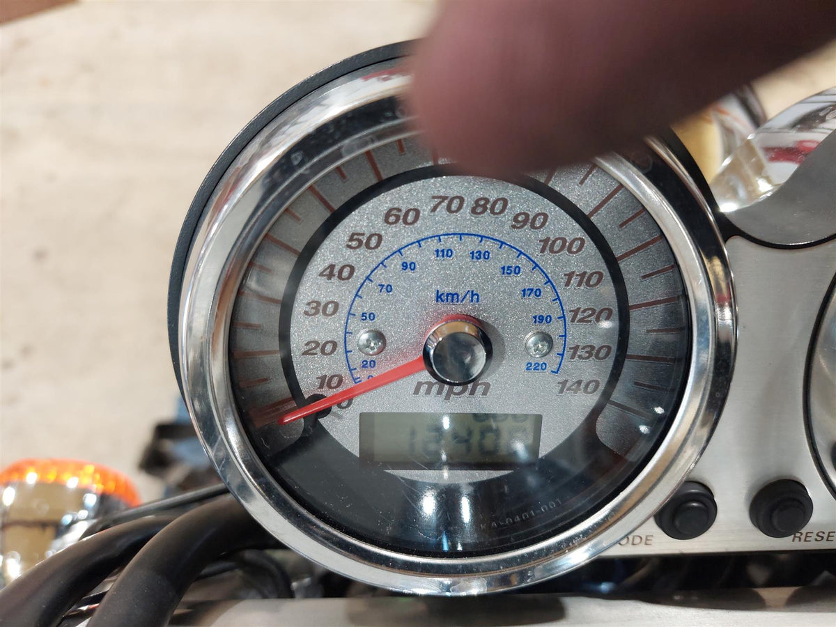 2004 Kawasaki VN1600 Meanstreak Speedometer 12K Gauges Tachometer 28011-1224 {{ shop.shopifyCountryName }} - Mototech271