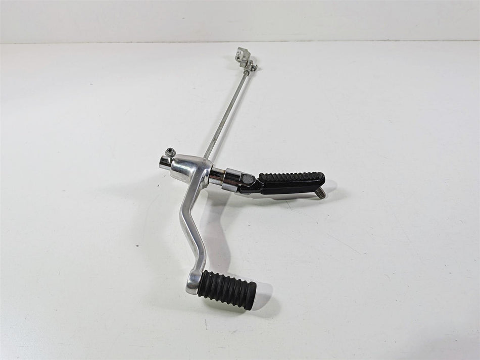 2011 Harley VRSCDX Night Rod Left Front Footpeg & Shifter Parts 33757-01A {{ shop.shopifyCountryName }} - Mototech271