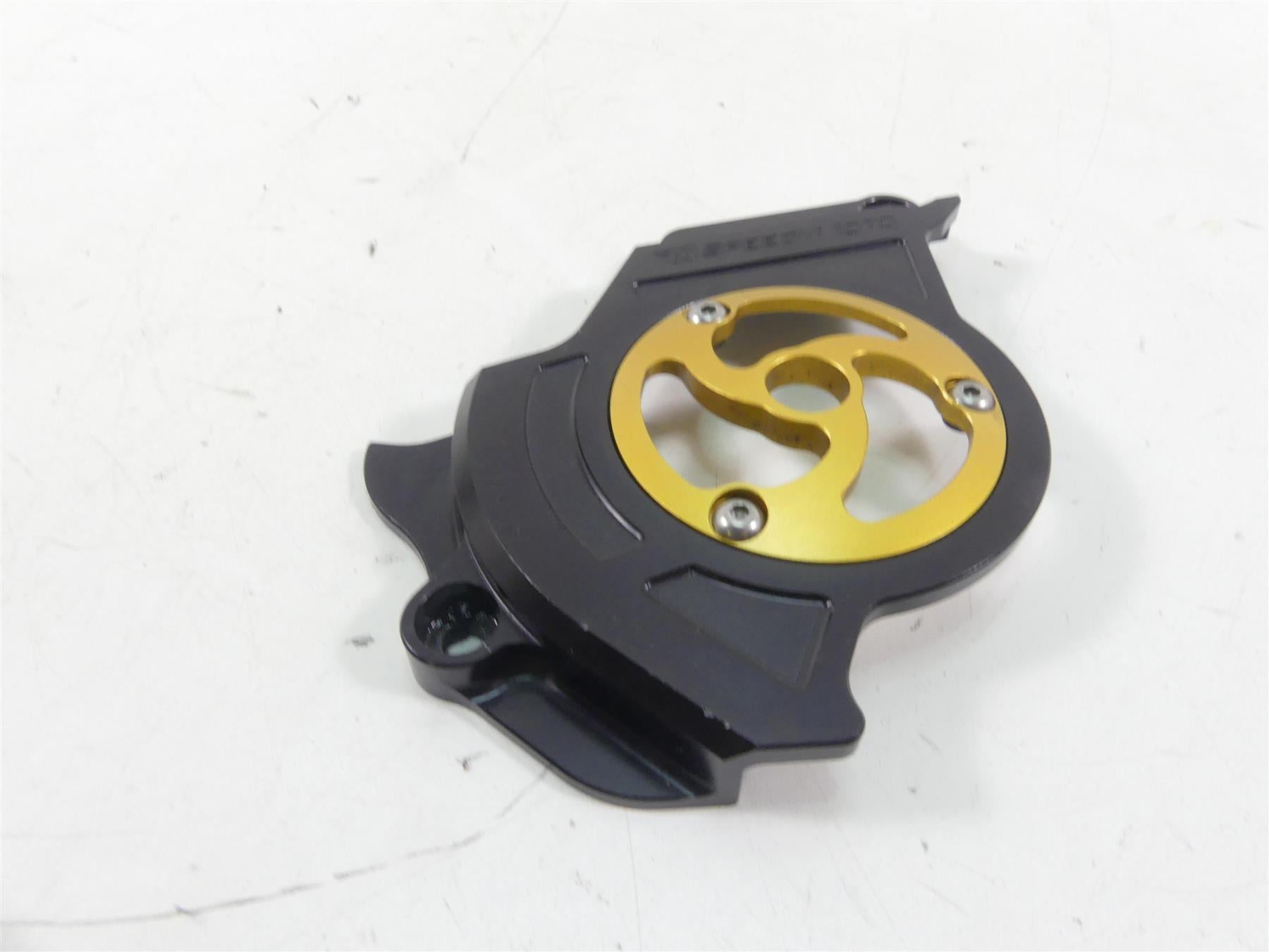 2009 Ducati Monster 1100 S Speedymoto Sprocket Cover Black / Gold 12-0202 {{ shop.shopifyCountryName }} - Mototech271