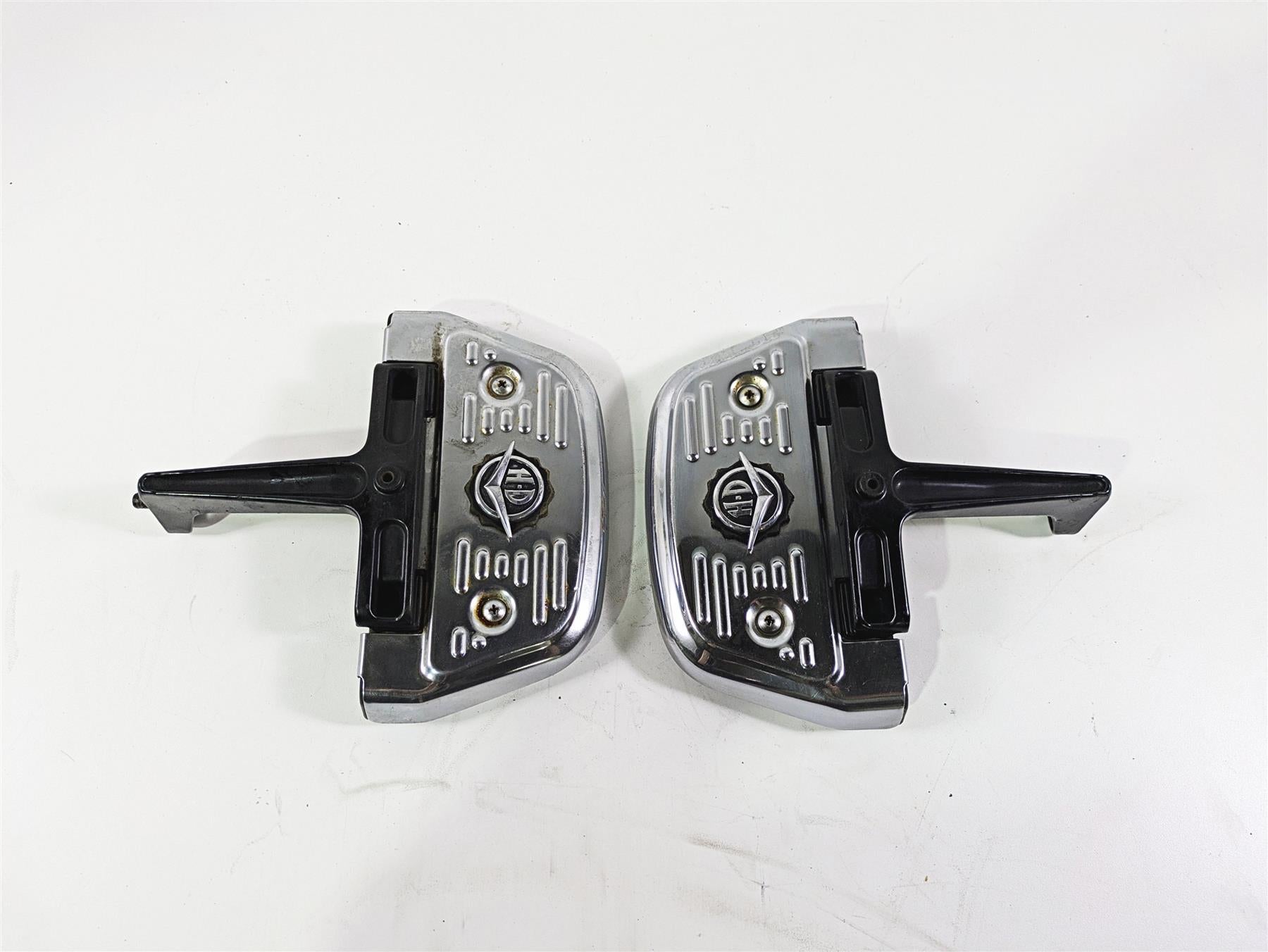 2005 Harley Touring FLHRI Road King Rear Passenger Floor Board Set 52719-93B