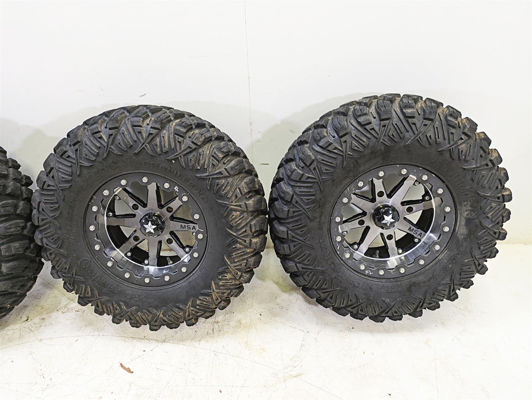 2021 Polaris RZR1000 XP Premium Msa 14x7 Wheels & Pro Armor Tires Set M21-04737 {{ shop.shopifyCountryName }} - Mototech271