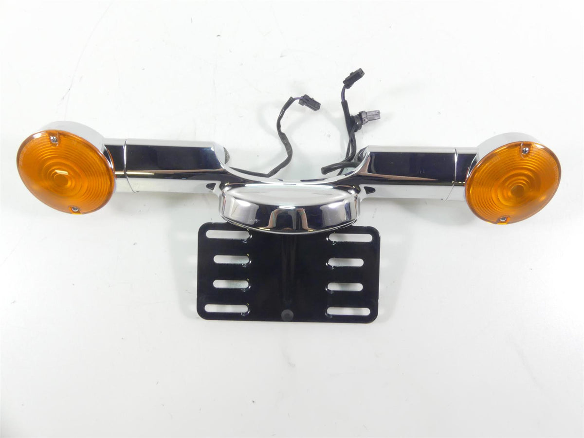 2016 Harley Touring FLHR Road King Rear Chrome Blinker Turn Signal Bar 68742-09 {{ shop.shopifyCountryName }} - Mototech271