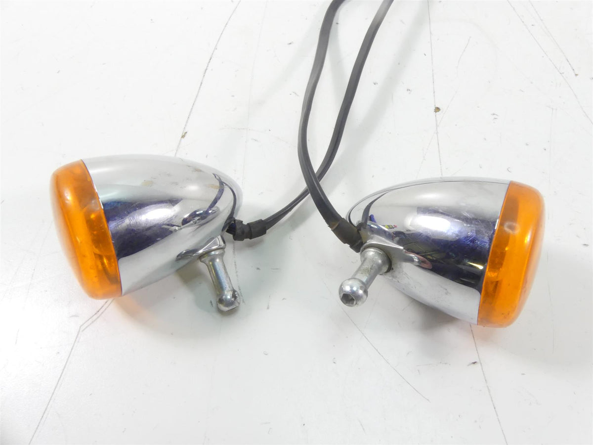 2014 Harley Sportster XL1200 C Front Blinker Turn Signal Set 68972-00 {{ shop.shopifyCountryName }} - Mototech271