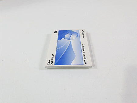 2003 Honda V-Twin VTX1800 C Owners Manual Booklet 00X31-MCH-6100 {{ shop.shopifyCountryName }} - Mototech271
