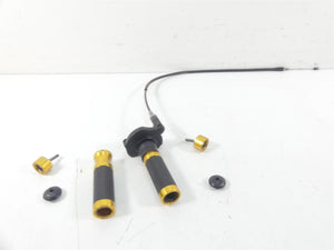 2009 Ducati Monster 1100 S Rizoma Grip Handle Throttle Cable Set 65420032 GR205G