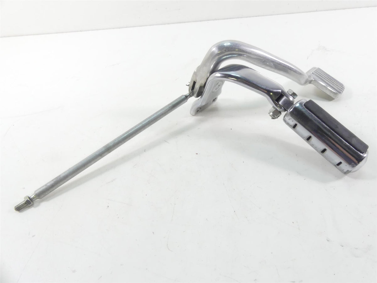1993 Harley Dyna FXDL Low Rider Right Front Mid Footpeg & Brake Ped 50649-90 {{ shop.shopifyCountryName }} - Mototech271