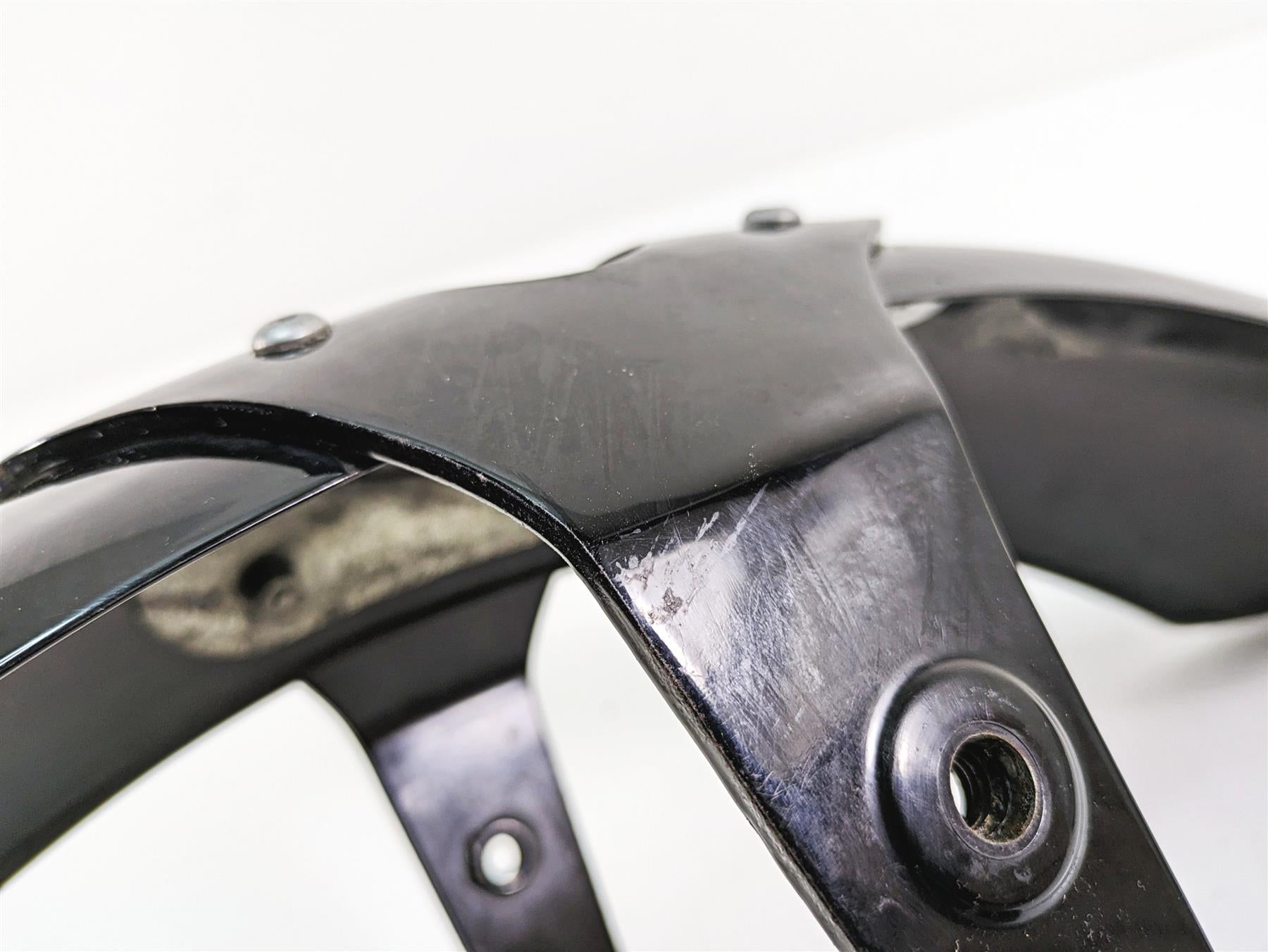 2009 Harley Softail FLSTSB Cross Bones Front Fender & Bracket 59495-08BEO {{ shop.shopifyCountryName }} - Mototech271