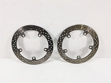 Load image into Gallery viewer, 2007 BMW R1200RT K26 Brembo Front Brake Rotor Disc Set D=320mm 34117713156
