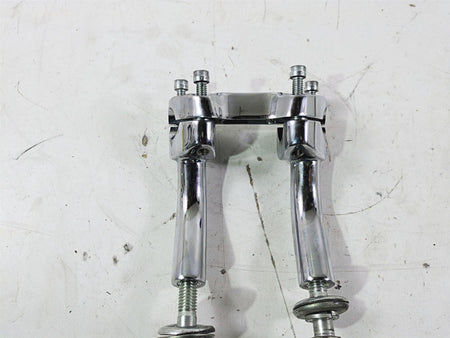 2004 Harley Softail FLSTF Fat Boy Handlebar Riser Holder Set 56567-86B {{ shop.shopifyCountryName }} - Mototech271