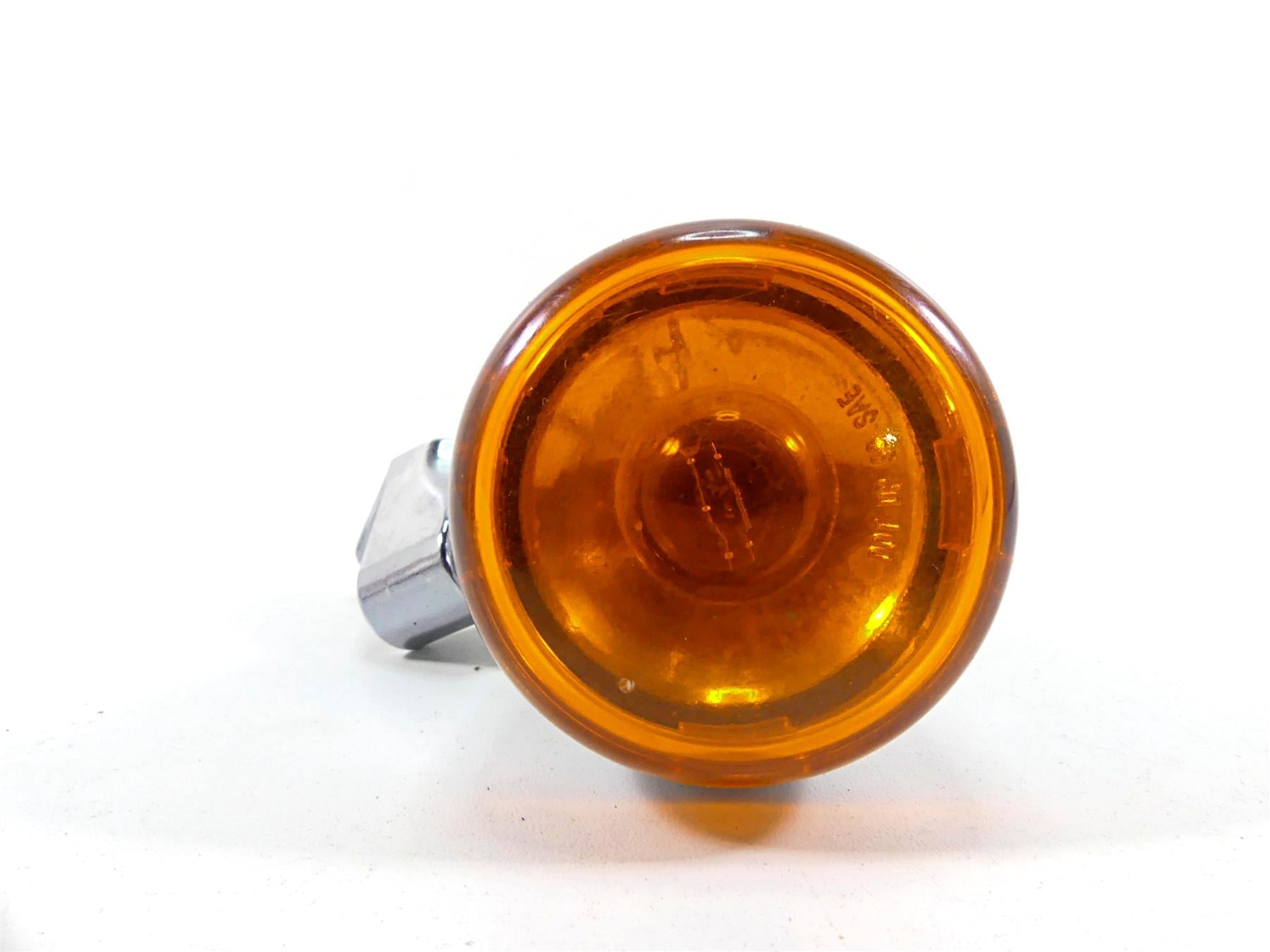 2010 Harley FXDF Dyna Fat Bob Front Left Blinker Turn Signal 68972-00 {{ shop.shopifyCountryName }} - Mototech271