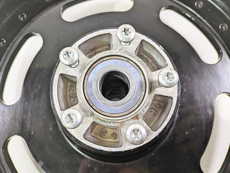 2014 Harley FXDF Dyna Fat Bob Front Wheel Rim 16x3 Black Straight 43300254 {{ shop.shopifyCountryName }} - Mototech271