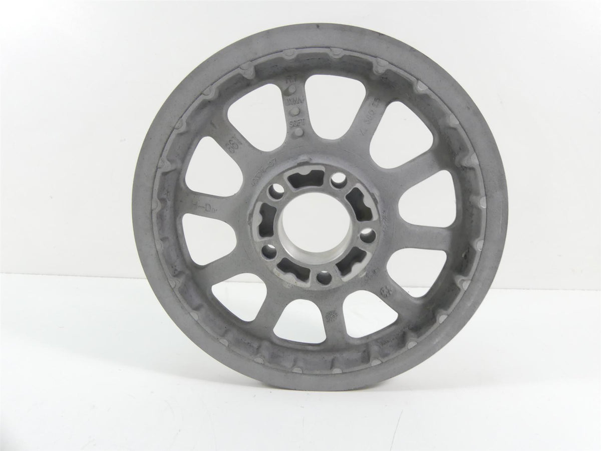 2009 Harley FXDF Dyna Fat Bob Rear Drive Belt Pulley Sprocket 66T 1" 40374-07 {{ shop.shopifyCountryName }} - Mototech271