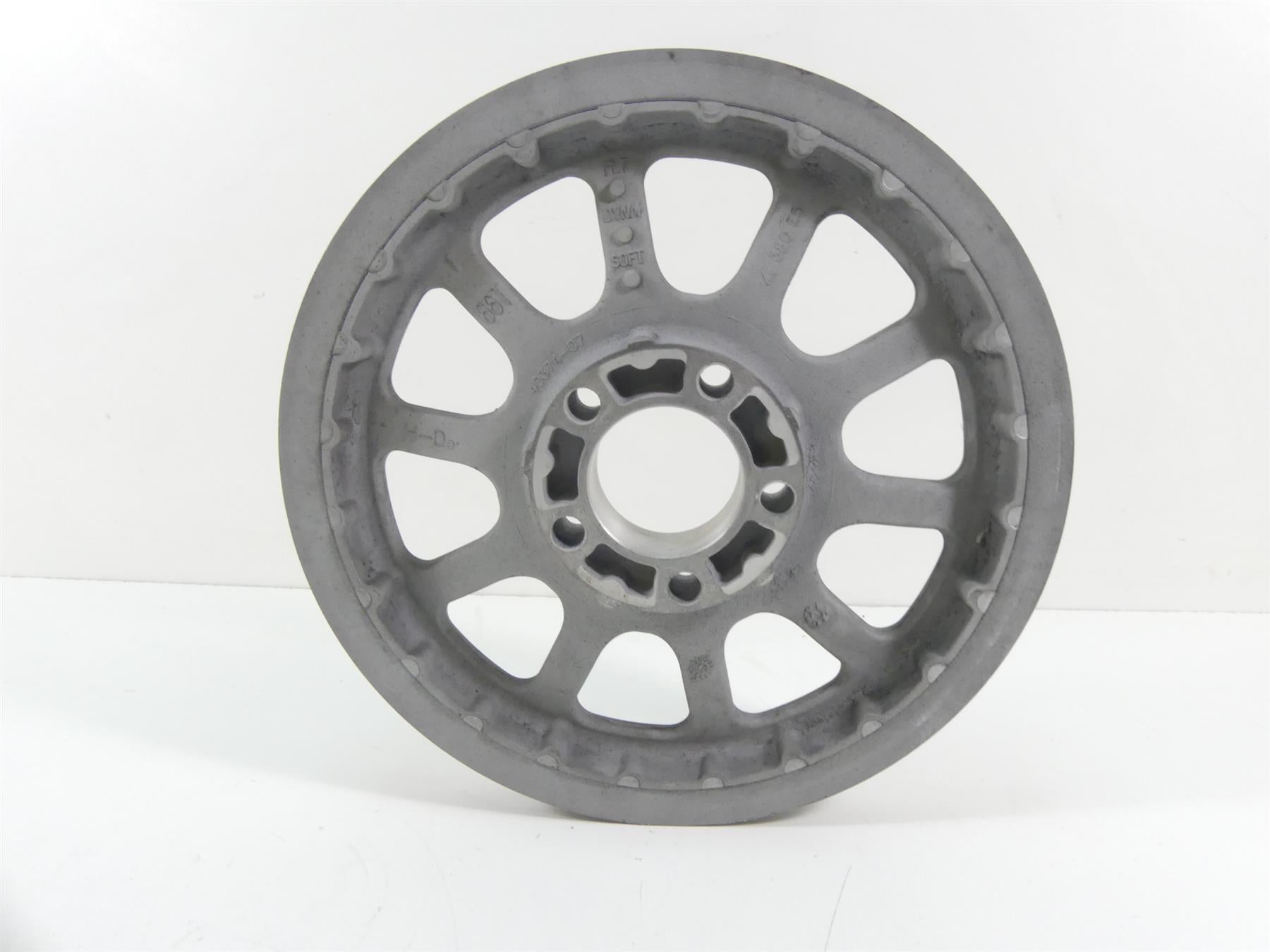 2009 Harley FXDF Dyna Fat Bob Rear Drive Belt Pulley Sprocket 66T 1" 40374-07 {{ shop.shopifyCountryName }} - Mototech271