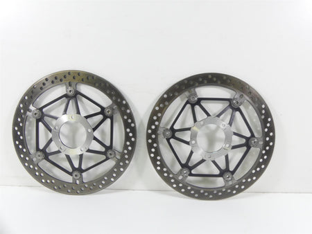 2010 Ducati Streetfighter 1098 S Front Brake Rotor Disc Set 49241021A 49240891A {{ shop.shopifyCountryName }} - Mototech271
