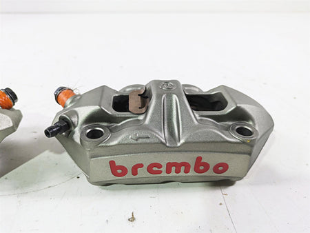 2019 Triumph Speed Triple RS 1050 Brembo M4 Front Brake Calipers 100mm T2023530 {{ shop.shopifyCountryName }} - Mototech271