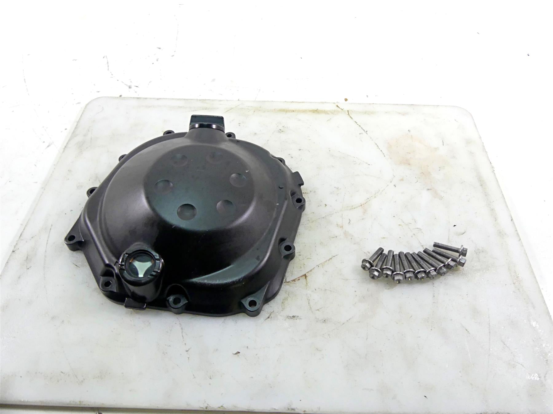 2012 Kawasaki ZX1400 ZX14R Ninja Oem Engine Side Clutch Cover 14032-0570 | Mototech271