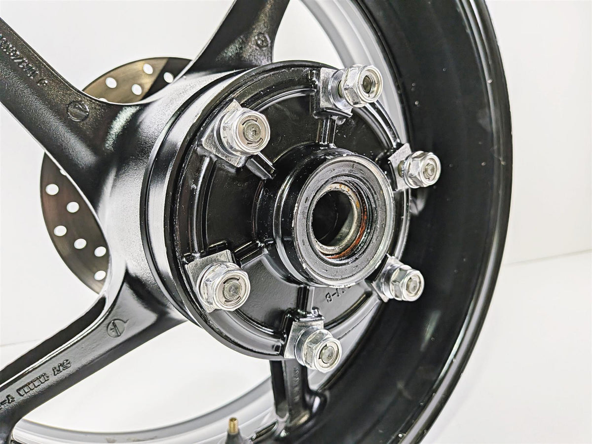 2008 Yamaha YZF R1 RN19 Straight Black Rear Wheel Rim 17x6 5VY-25338-00 {{ shop.shopifyCountryName }} - Mototech271