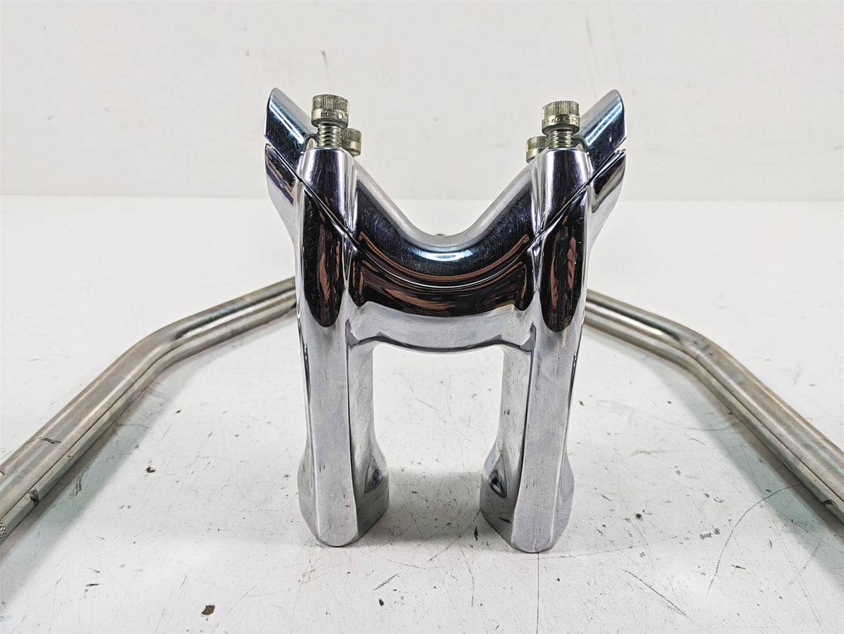 2009 Harley FXCWC Softail Rocker C Handlebars & Riser Set 56103-08 55992-08 {{ shop.shopifyCountryName }} - Mototech271