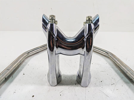 2009 Harley FXCWC Softail Rocker C Handlebars & Riser Set 56103-08 55992-08 {{ shop.shopifyCountryName }} - Mototech271