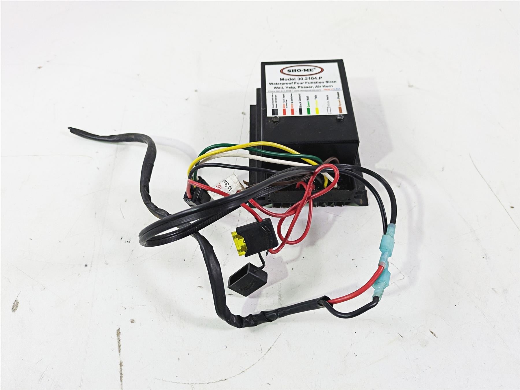 2008 Harley Touring FLHTP Electra Glide Sho-Me 4 Function Siren Box 30.2104 {{ shop.shopifyCountryName }} - Mototech271