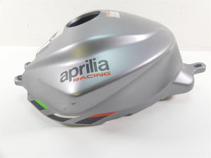2021 Aprilia Tuono 660 RS660 Fuel Petrol Gas Tank Gray Silver 2B005484 | Mototech271
