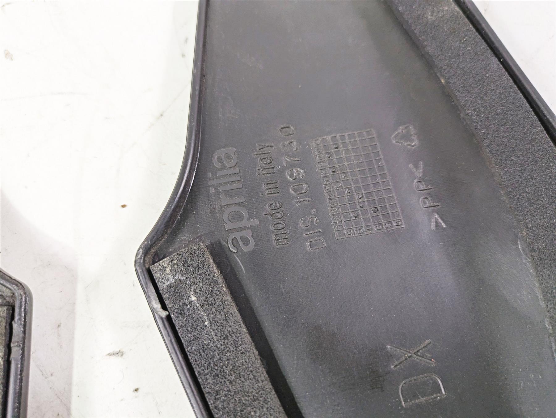 2008 Aprilia RSVR 1000 Factory Under Seat Side Cover Set AP8179403 AP8179402 {{ shop.shopifyCountryName }} - Mototech271