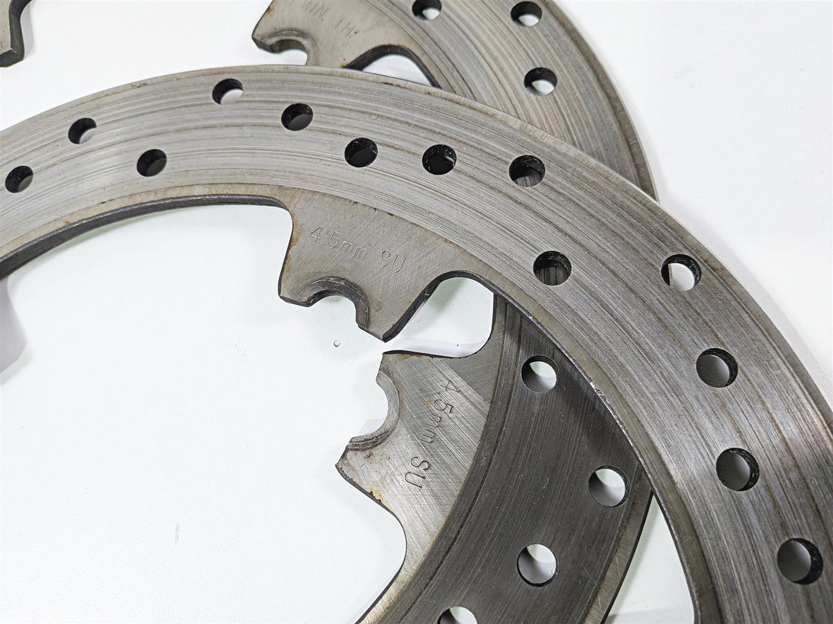 2014 Harley FXDL Dyna Low Rider Front Brake Disc Rotor Set 44553-06 {{ shop.shopifyCountryName }} - Mototech271