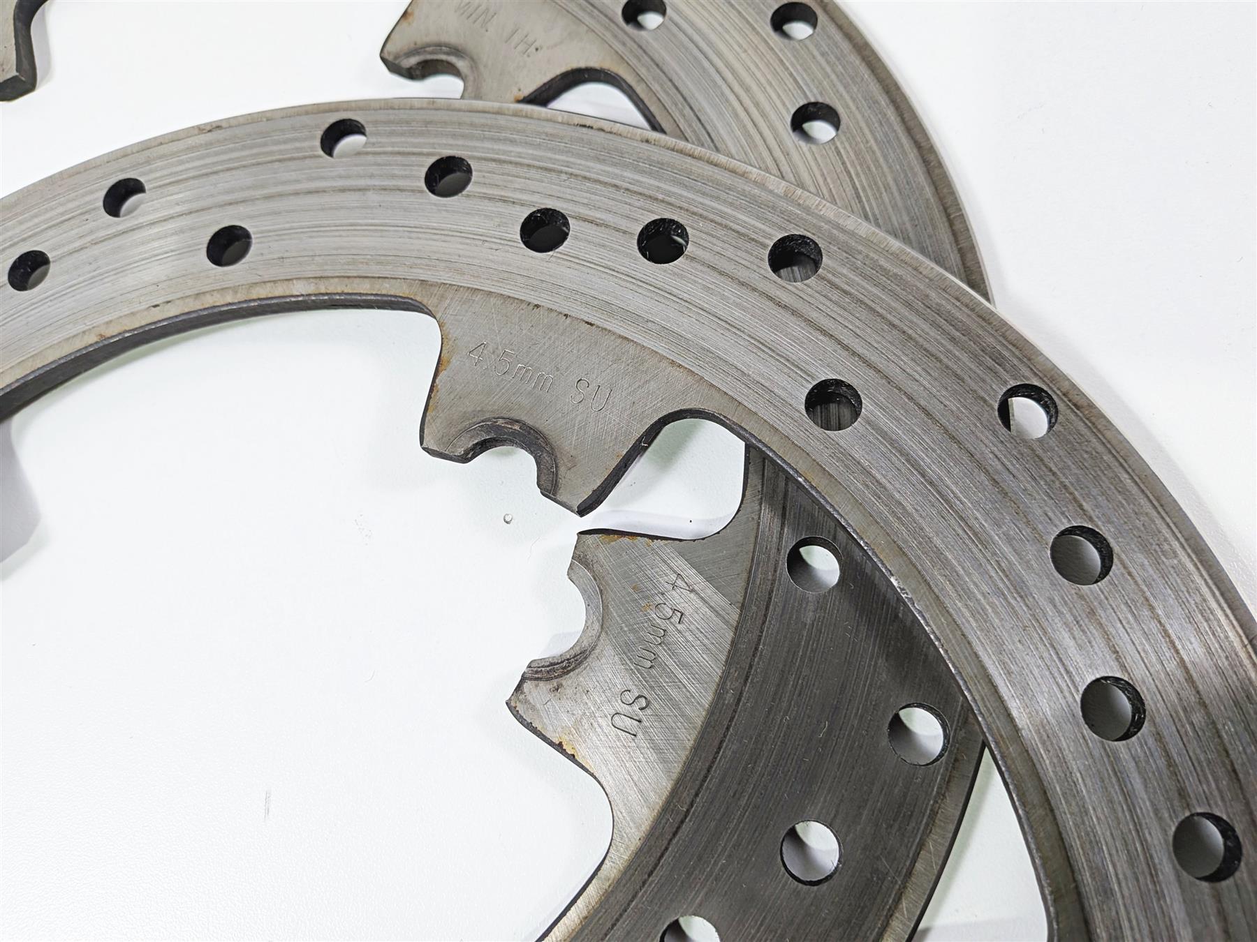 2014 Harley FXDL Dyna Low Rider Front Brake Disc Rotor Set 44553-06 {{ shop.shopifyCountryName }} - Mototech271
