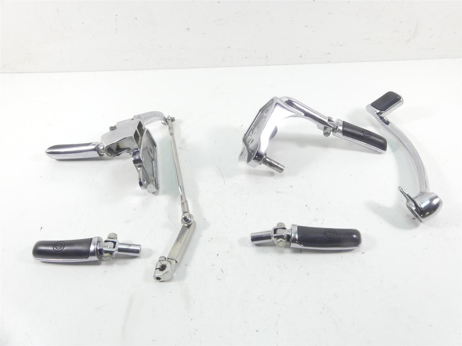 2004 Harley Softail FXSTD SE CVO Deuce Chrome Footpeg Shifter Brake Ped 33921-00 {{ shop.shopifyCountryName }} - Mototech271