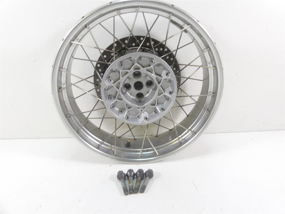 2003 BMW R1150 GS R21 Straight Rear Wheel Rim 17x4 Integral Abs 36318563893 {{ shop.shopifyCountryName }} - Mototech271