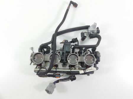 2012 Kawasaki ZX1400 ZX14R Ninja Throttle Body Bodies & Wiring Set 16163-0780 {{ shop.shopifyCountryName }} - Mototech271