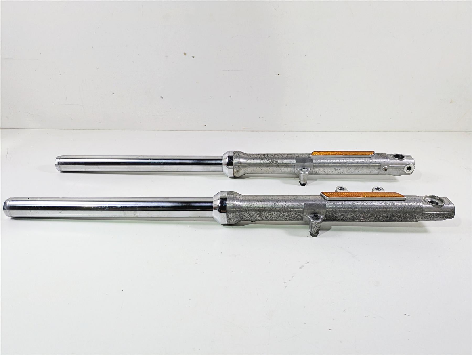 2007 Harley Sportster XL1200 C Straight Front Fork Leg Set 45900-04 45901-04 {{ shop.shopifyCountryName }} - Mototech271