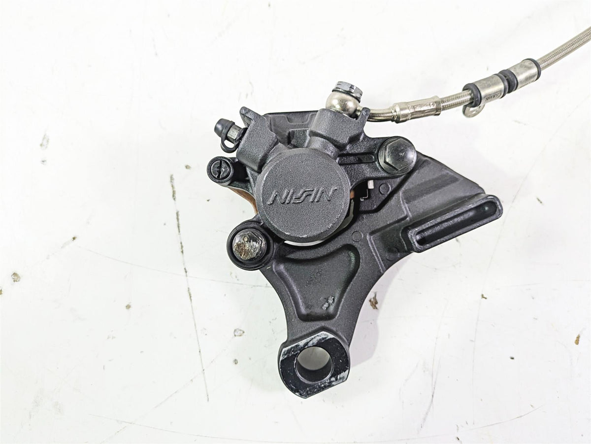 2012 Triumph Daytona 675 Nissin Rear Caliper + Line & Bracket T2021410 {{ shop.shopifyCountryName }} - Mototech271